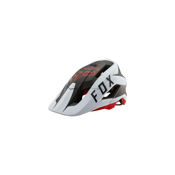 Fox Metah Flow Bicycle Mountain Bike Helmet White/Black/Red